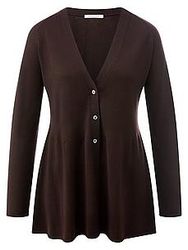 Strickjacke Peter Hahn braun günstig online kaufen