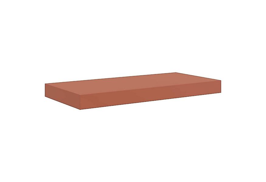 vidaXL Regal Wandregal Wandmontiert Rot 50 x 23 x 4 cm Holzwerkstoff, 1-tlg günstig online kaufen