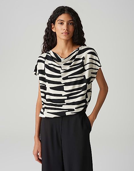 OPUS Print-Shirt SAPAYA aus fließender Viskose günstig online kaufen