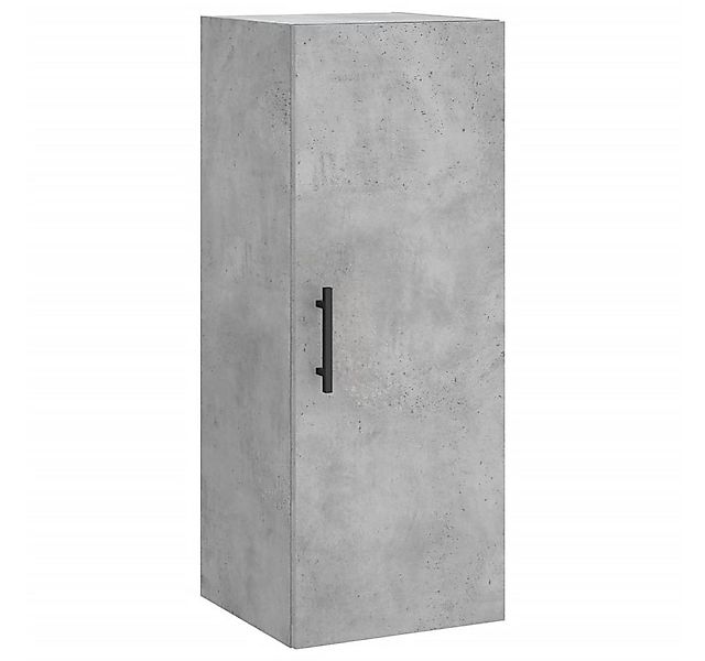 vidaXL Hängeschrank Wandschrank Betongrau 34,5x34x90 cm (1-St) günstig online kaufen