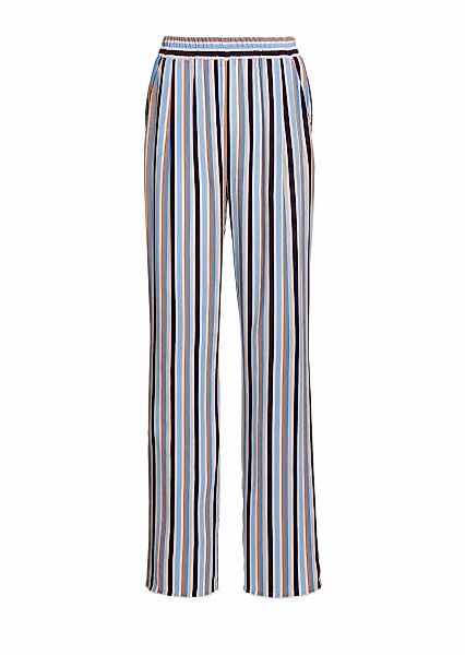 GOLDNER 2-in-1-Hose "Kurzgröße Palazzo-Hose mit sommerlichem Druck" günstig online kaufen