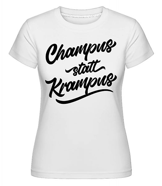 Champus Statt Krampus · Shirtinator Frauen T-Shirt günstig online kaufen