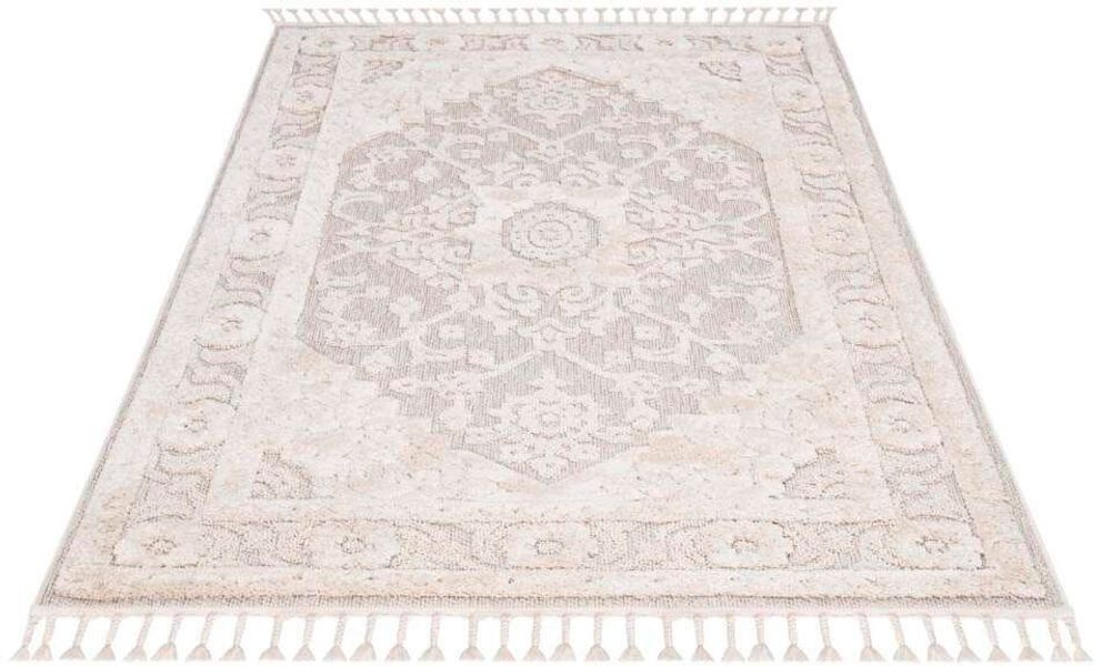 Carpet City Hochflor-Teppich "Valencia 732" rechteckig 20 mm Höhe Läufer, B günstig online kaufen
