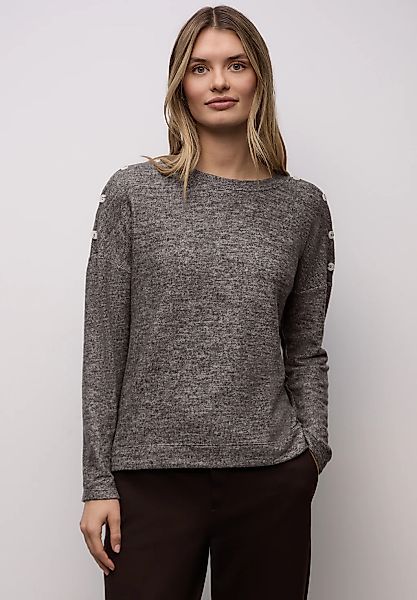 STREET ONE Langarmshirt mit Rundhalsausschnitt günstig online kaufen