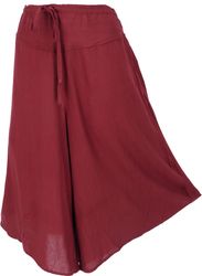 Guru-Shop Relaxhose Palazzohose, 7/8 Hosenrock, Boho günstig online kaufen