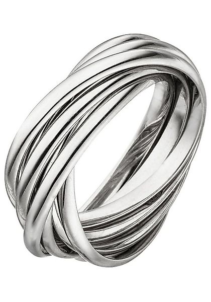 JOBO Fingerring Wickelring, verschlungen 925 Silber günstig online kaufen