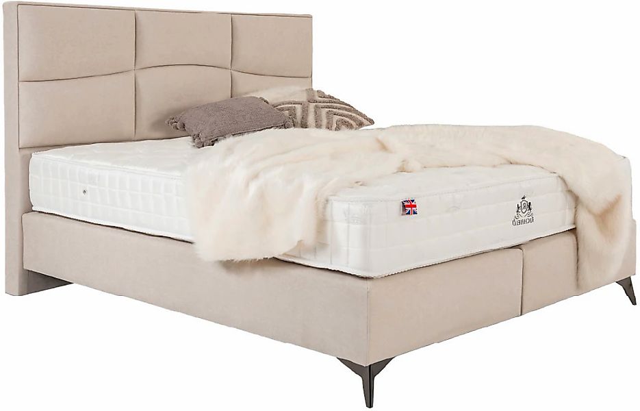 Home affaire Boxspringbett "Violette erhältlich in den Breite 160, 180 & 20 günstig online kaufen