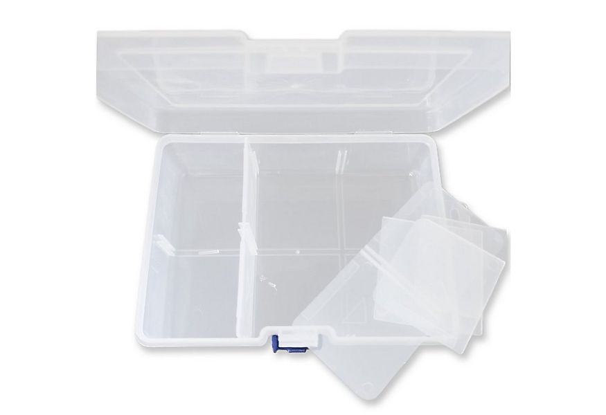 Kopper-24 Aufbewahrungsbox Sortierkasten Perlen Box, transpartent, 16,5 x 1 günstig online kaufen