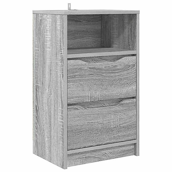 vidaXL Nachttisch Graues Sonoma 40 x 30 x 467 cm Holzwerkstoff 888919 günstig online kaufen