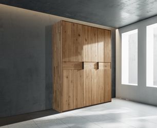 Home affaire Drehtürenschrank "Huven, Kleiderschrank mit viel Stauraum, aus günstig online kaufen