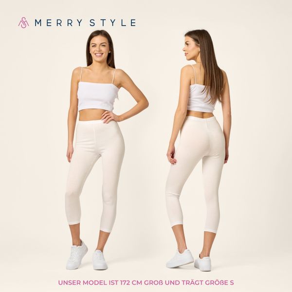 Merry Style Leggings Caprihose Damen 3/4 günstig online kaufen