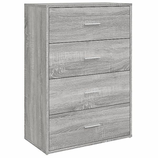 vidaXL Sideboard Sideboard Grau Sonoma 60x31x84 günstig online kaufen