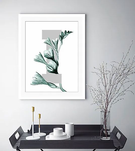 queence Bild »I-Flower« Buchstaben   Pflanzen   Pflanzenbilder günstig online kaufen