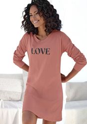 Vivance Dreams Nachthemd mit großem Frontprint günstig online kaufen
