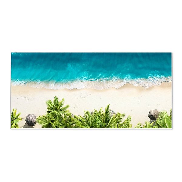 Banjado Magnettafel 78x37cm Magnetwand  Weiß Aus Metall Magnetpinnwand Pinn günstig online kaufen