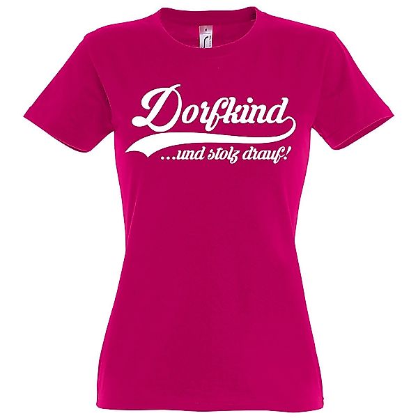 Youth Designz Print-Shirt Dorfkind Damen T-Shirt günstig online kaufen