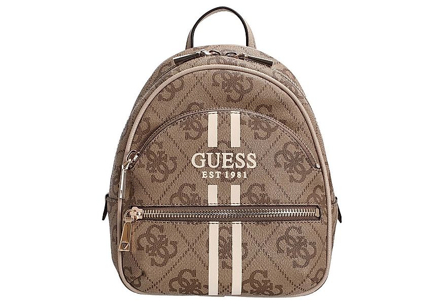 Guess Rucksack Manhattan II Backpack - Rucksack (latte logo) günstig online kaufen