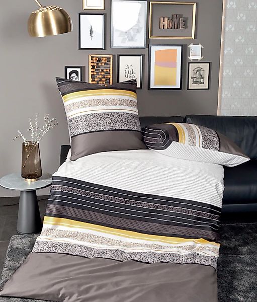 Janine Bettwäsche »J. D. 87046 in Mako Satin Qualität, 100% Baumwolle, Bett günstig online kaufen