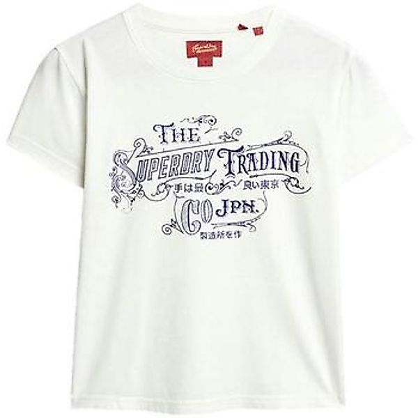 Superdry  T-Shirt T-shirt  ajusté métallisé femme günstig online kaufen