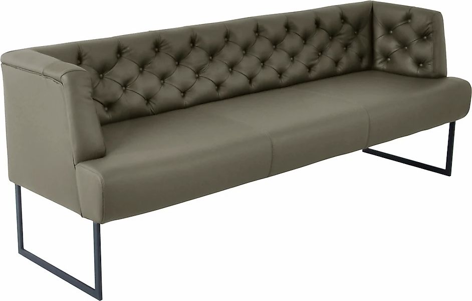 K+W Komfort & Wohnen Polsterbank "Creso" im modernen Chesterfield-Look, mit günstig online kaufen
