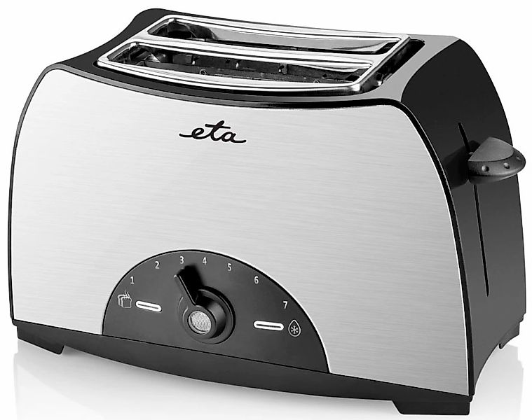 eta Toaster "Lenny ETA216690000" 2 kurze Schlitze für 2 Scheiben 800 W Silb günstig online kaufen
