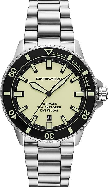Emporio Armani Automatikuhr AR60083, Armbanduhr, Herrenuhr, günstig online kaufen