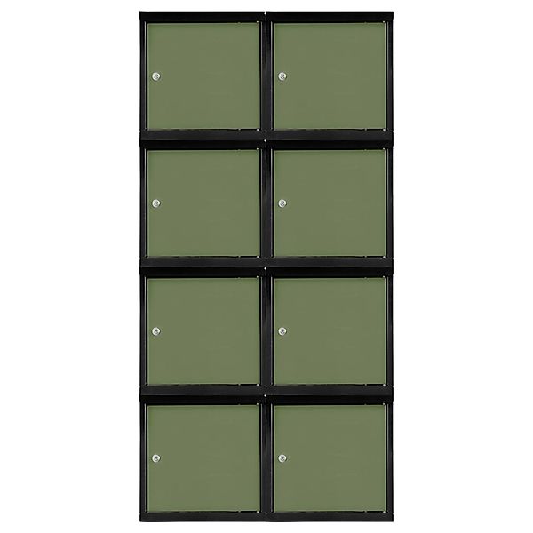 PROREGAL Mega Deal 8x Schließfachwürfel Blocky Mit Zylinderschloss & 2 Schl günstig online kaufen