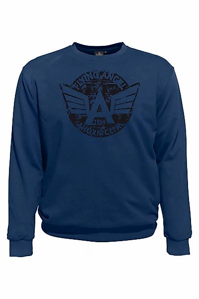 AHORN SPORTSWEAR Sweatshirt, mit modischem Frontprint günstig online kaufen