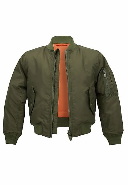 Brandit Anorak "Brandit Herren Kids MA1 Jacket" 1 Stk. tlg. ohne Kapuze günstig online kaufen
