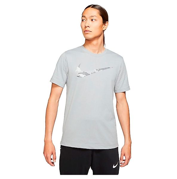 Nike Dri Fit Graphic Kurzärmeliges T-shirt L Particle Grey günstig online kaufen