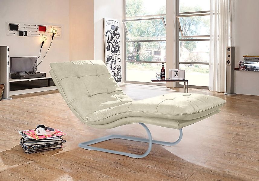 W.SCHILLIG Relaxliege "daily dreams" in Waffelkissen-Optik, wahlweise mit M günstig online kaufen