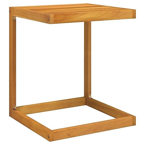 vidaXL Gartentisch C-Tisch 42x40x50 cm Massivholz günstig online kaufen