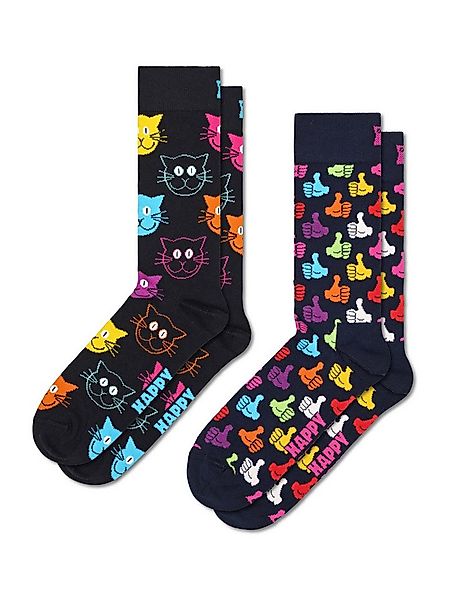 Happy Socks Socken 2-Pack Cat Socks (1-Paar) günstig online kaufen