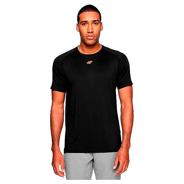 4f Kurzärmeliges T-shirt M Deep Black günstig online kaufen