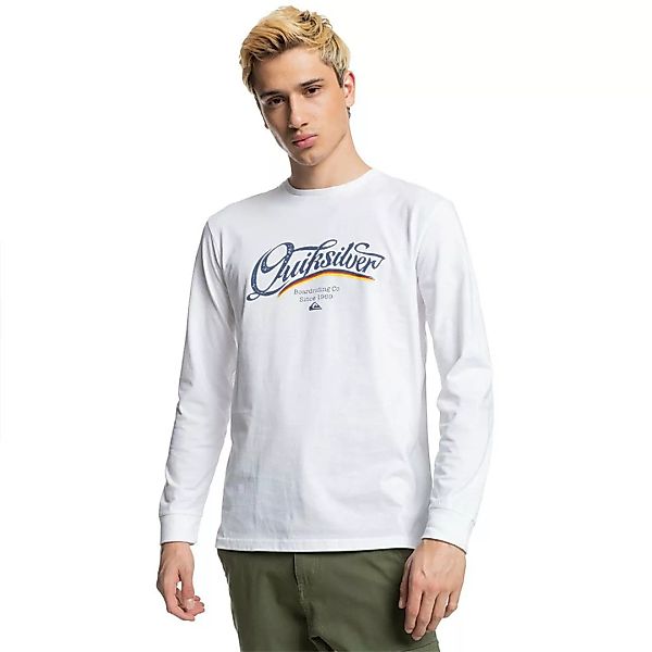 Quiksilver Denial Twist Langarm-t-shirt XL White günstig online kaufen