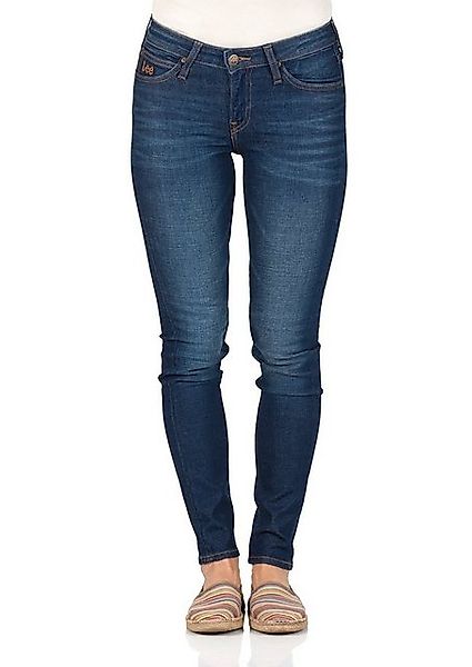 Lee Damen Jeans Scarlett - Skinny Fit - Blau - Vintage Worn günstig online kaufen