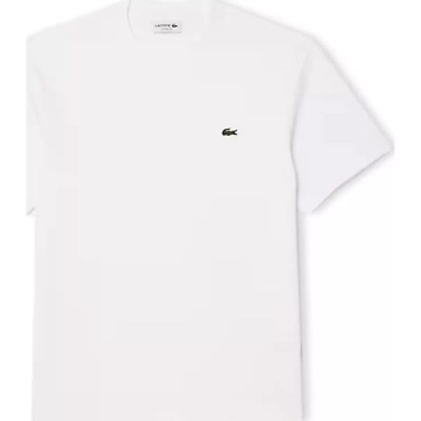 Lacoste  T-Shirts & Poloshirts Classic Fit T-Shirt - Blanc günstig online kaufen