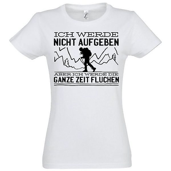Youth Designz T-Shirt Nicht Aufgeben Wandern günstig online kaufen