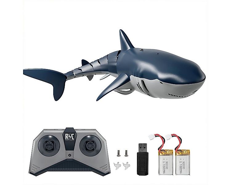 TEMI Spielzeug-Boot RC-Boot Ferngesteuertes Boot Haispielzeug, (Set, 1), Mi günstig online kaufen
