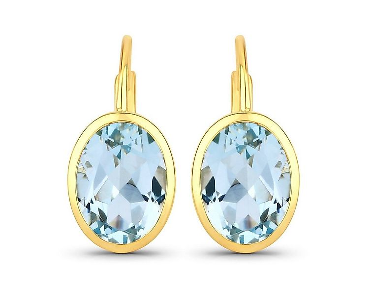 Rafaela Donata Paar Ohrhänger gelbgold, aus Sterling Silber günstig online kaufen