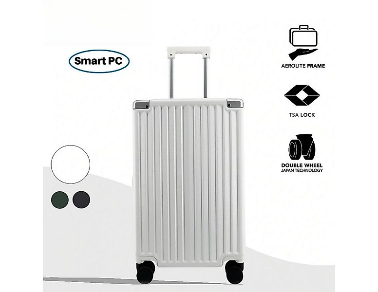 Super Solu Hartschalen-Trolley Alu-Rahmen Hartschalenkoffer aus Smart Polyc günstig online kaufen