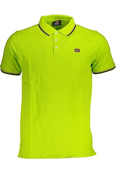 NORWAY 1963 Poloshirt Herren Kurzarm-Polo in Gelb mit Kontrastdetails - günstig online kaufen