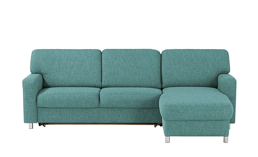 smart Ecksofa  Valencia ¦ türkis/petrol ¦ Maße (cm): B: 267 H: 90 T: 173.0 günstig online kaufen
