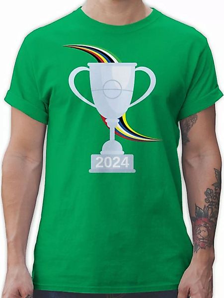 Shirtracer T-Shirt Pokal mit Jahreszahl 2024 2024 Fussball EM Fanartikel günstig online kaufen
