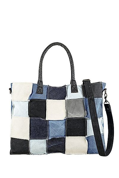 COLLEZIONE ALESSANDRO Schultertasche Patchwork Jeans, aus 45 Jeanspatches g günstig online kaufen