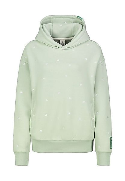 Eight2Nine Kapuzenpullover Damen Hoodie mit süßem Alloverprint Sweater, Kap günstig online kaufen