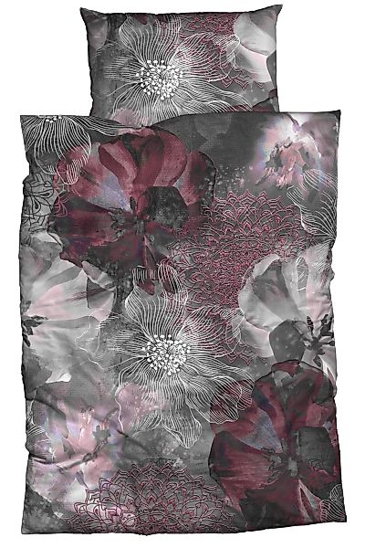 CASATEX Bettwäsche "Freda" 2 Stk. luxuriöses Design mit kräftigen und elega günstig online kaufen