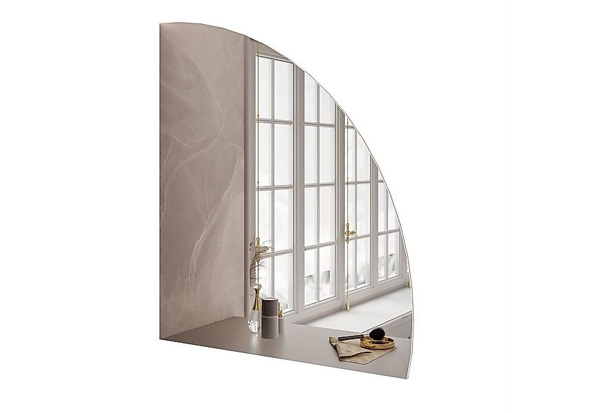 Lookway Spiegel QUINNIE Wandspiegel mit LED-Beleuchtung, Breite: 80 cm günstig online kaufen