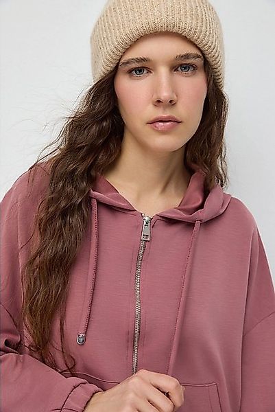 No Matter What Sweatshirt Weiches Zip-Up Crop Sweatshirt günstig online kaufen