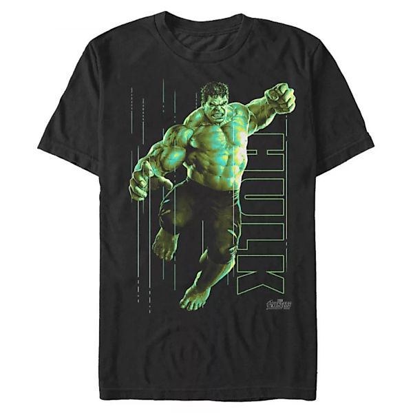 Marvel - Hulk Glow - Männer T-Shirt günstig online kaufen